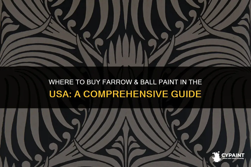 where can i purchase farrow and ball paint in usa