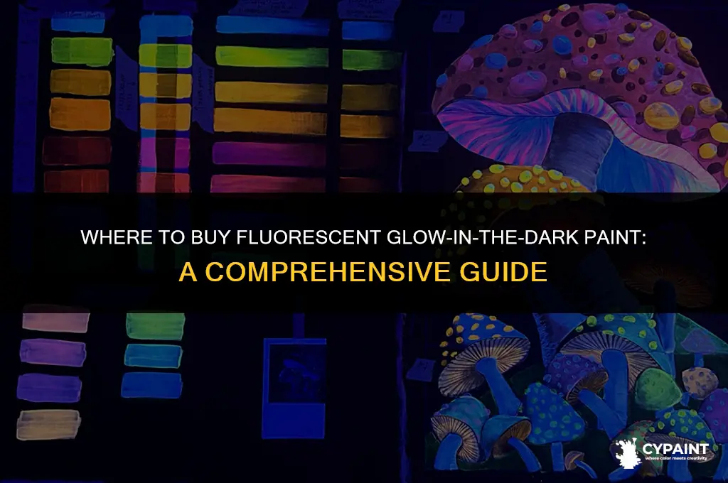 where can i purchase floursent glow in the dark paint