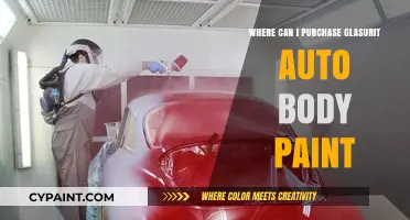 Where to Buy Glasurit Auto Body Paint: A Comprehensive Guide