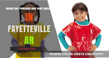 Where to Find Kids Paint Smocks in Fayetteville, AR: A Guide for Parents