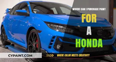 Where to Buy Paint for Your Honda: A Comprehensive Guide