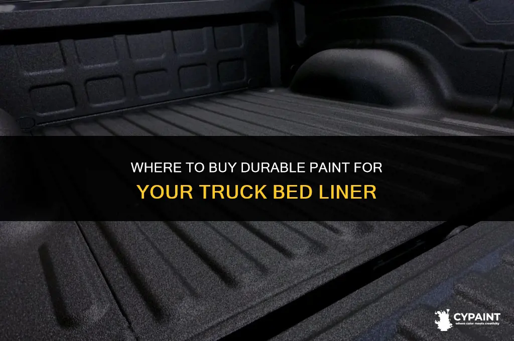 where can i purchase paint for my truck bed liner