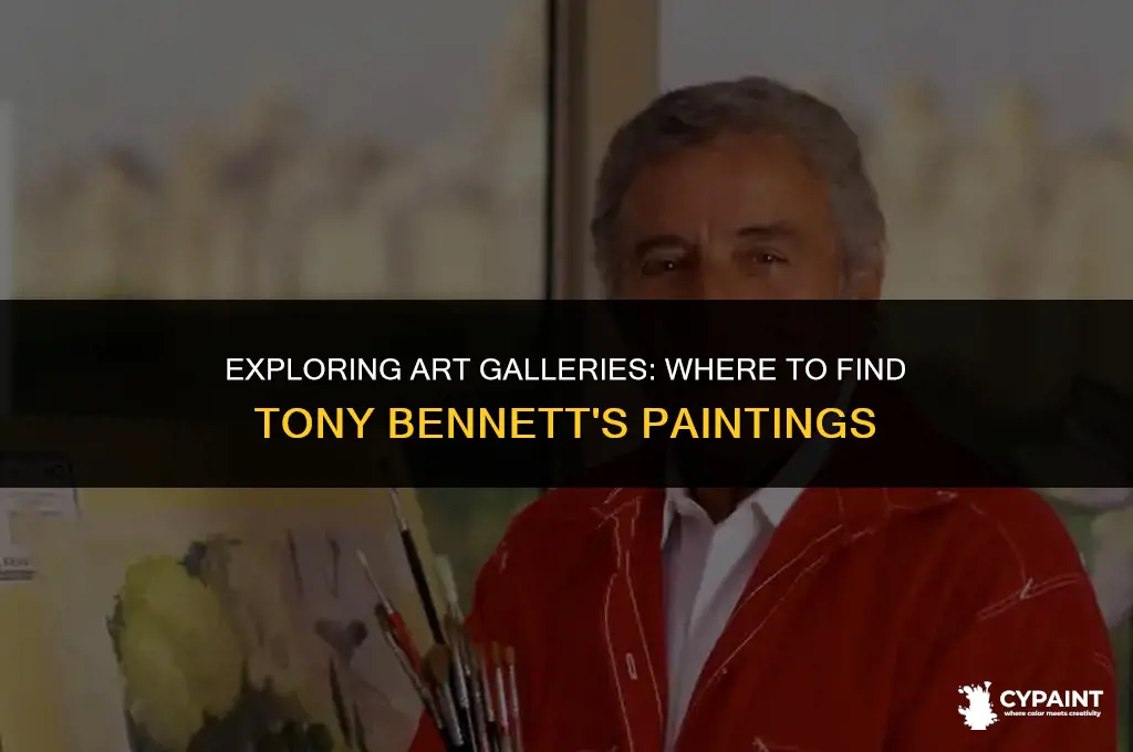 where can i purchase paintings by tony bennett