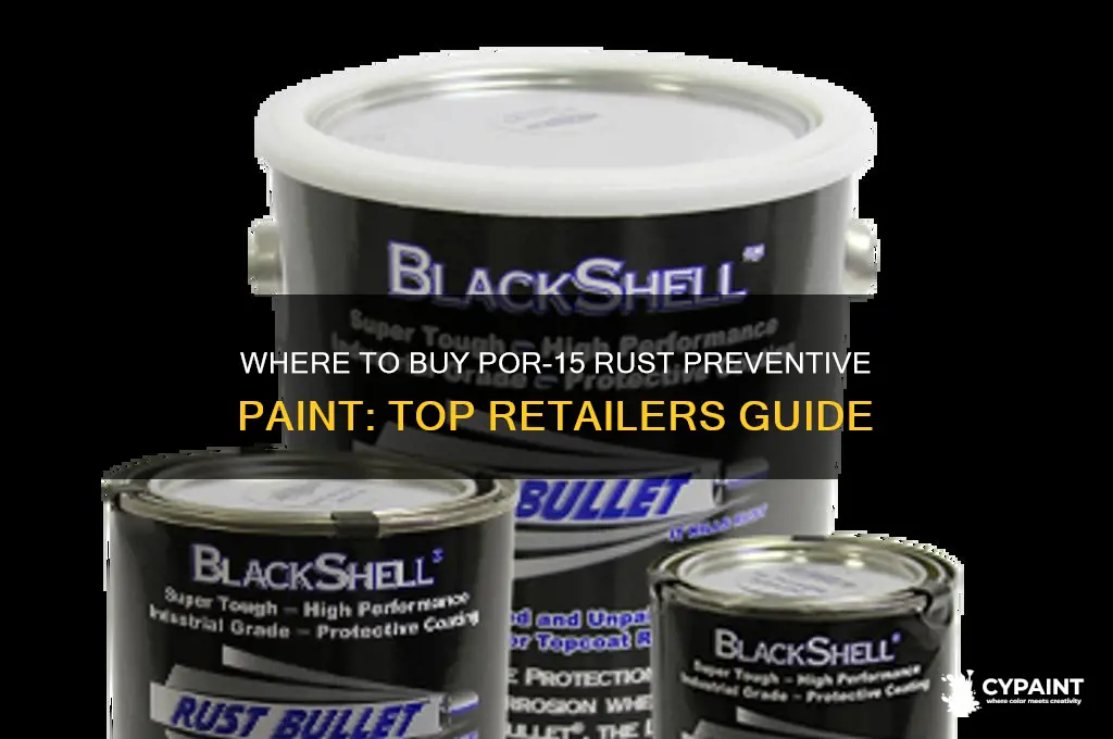 where can i purchase por 15 paint rust preventive