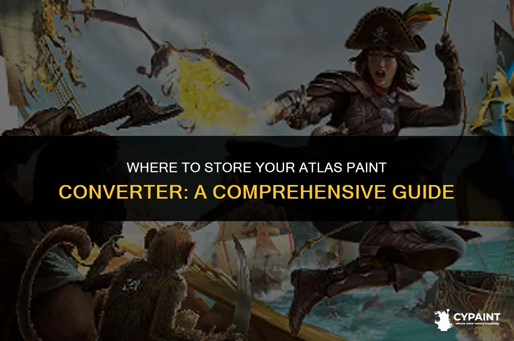 where can i put the atlas paint convert