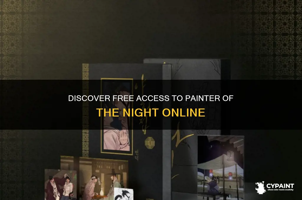 where can i read painter of the night free