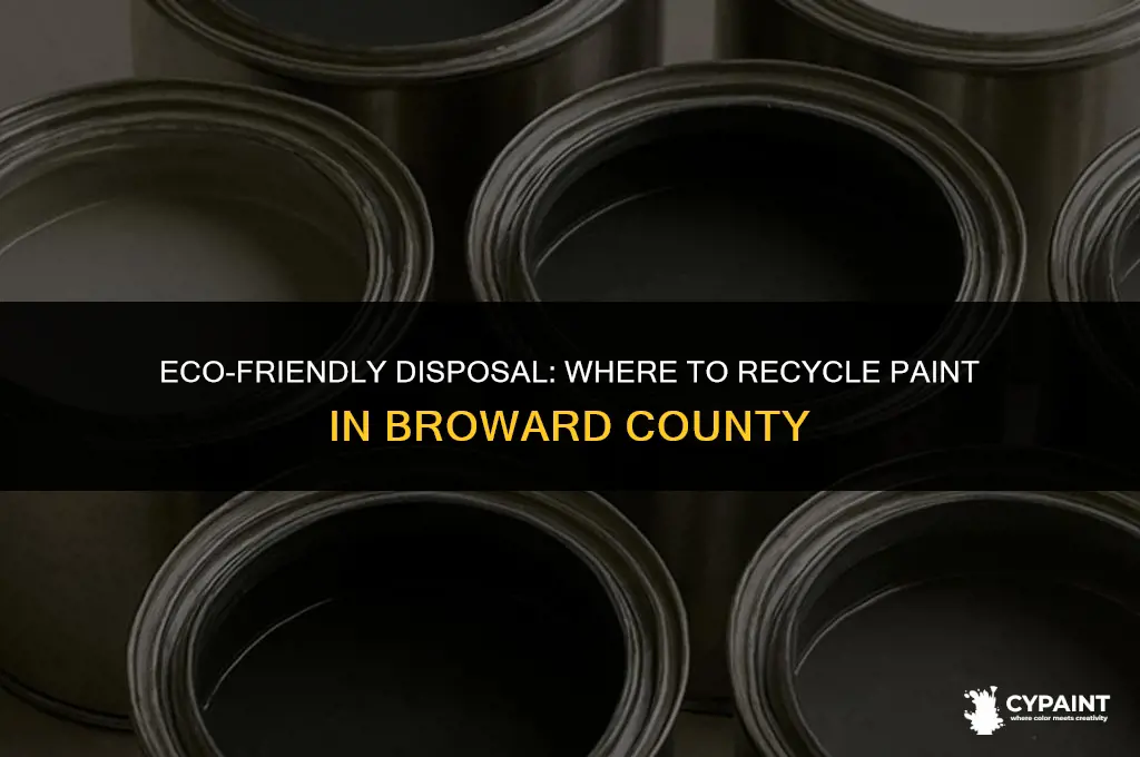 where can i recycle paint in broward county