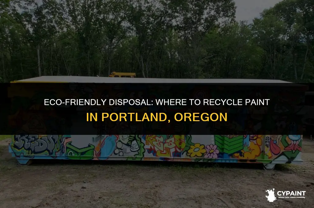 where can i recycle paint in portland oregon