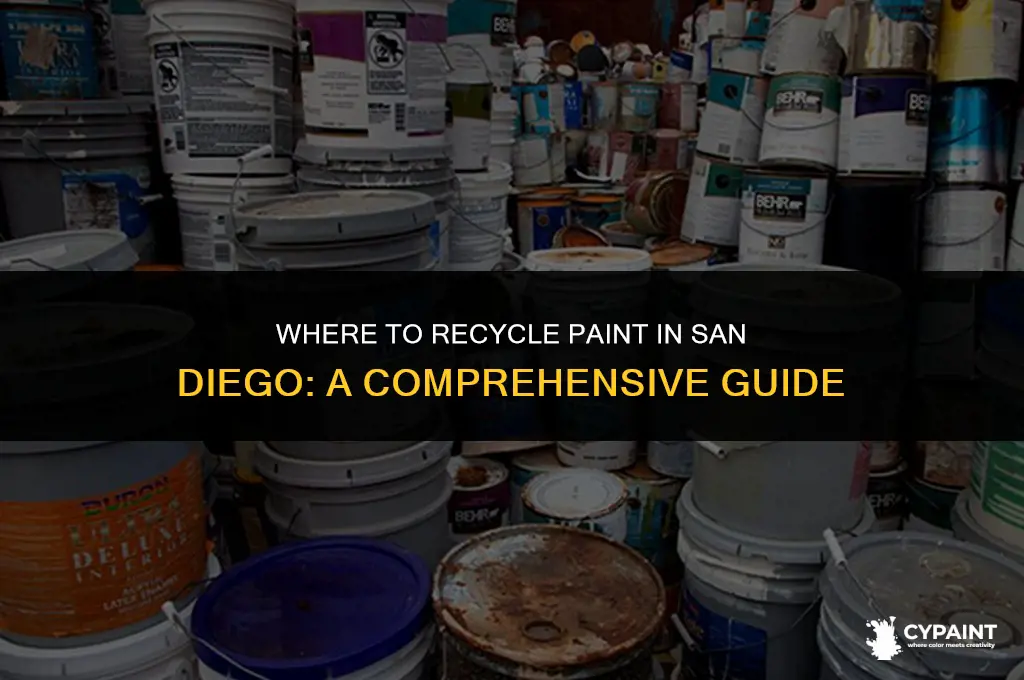 where can i recycle paint in san diego