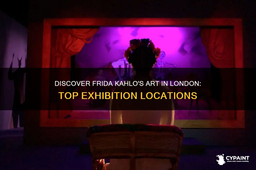 where can i see frida kahlo paintings in london