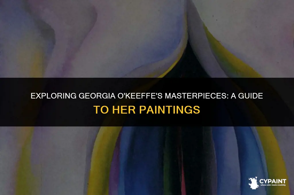 where can i see georgia o keeffe paintings