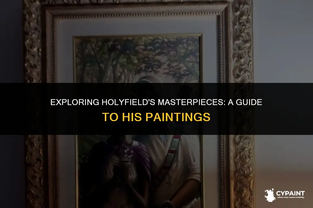 where can i see paintings by artist holyfield