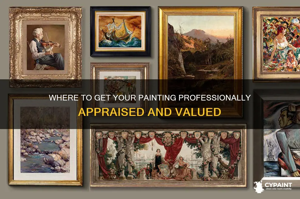 where can i take a painting to be valued