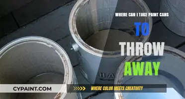 Proper Disposal of Paint Cans: Where to Take Them Safely