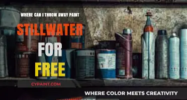 Free Paint Disposal Options in Stillwater: Where to Toss Safely