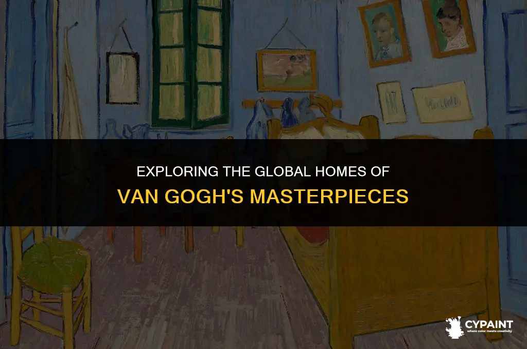 where can one find a majority of van gogh