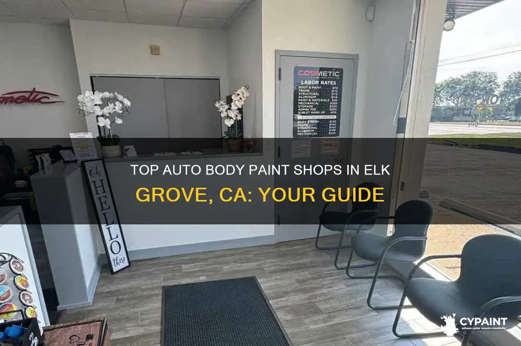 where can paint auto body in elk grove ca