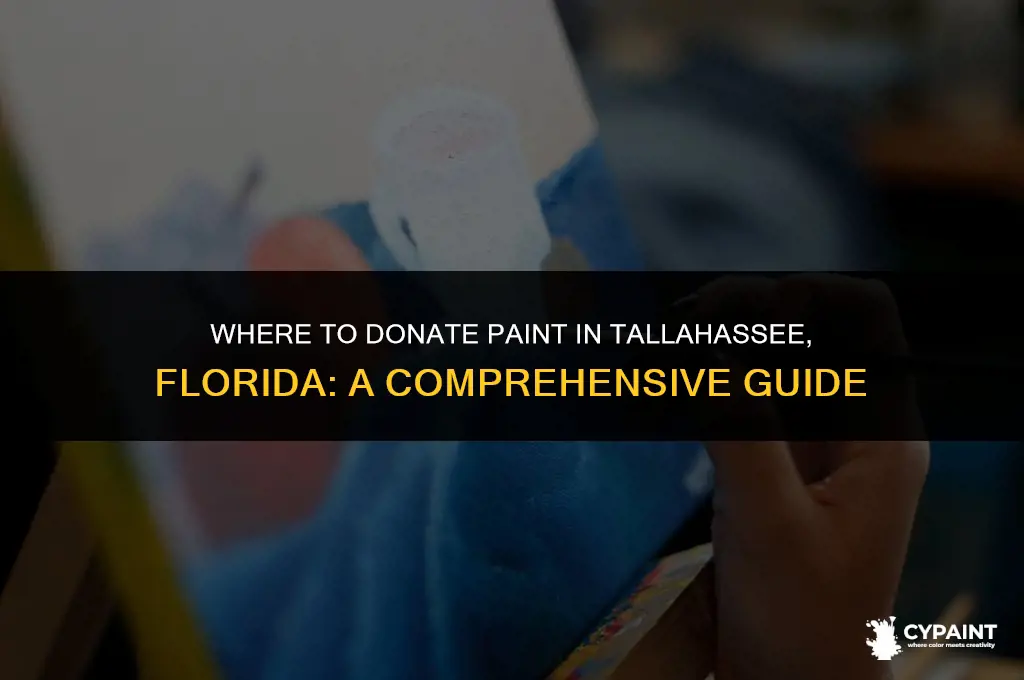 where can paint be donated in tallahassee florida