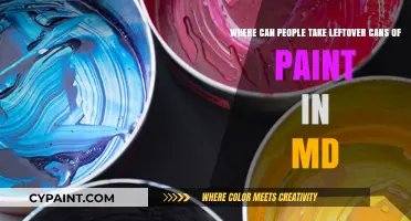 Where to Recycle Leftover Paint Cans in Maryland