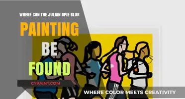 Discovering Julian Opie's Blur Painting: Location and Exhibition Guide
