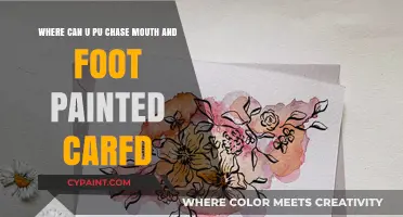 Exploring the Art of Customized Cards: Where to Purchase Mouth and Foot Painted Designs