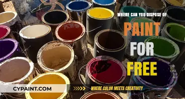 Where to Dispose of Paint for Free: A Comprehensive Guide