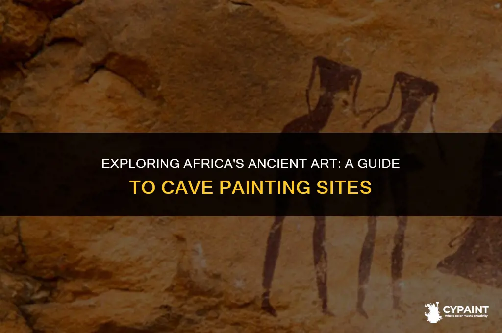 where can you do cave paintings in africa