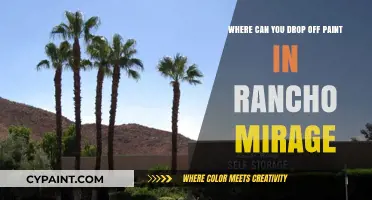 Rancho Mirage Paint Disposal: Convenient Drop-Off Locations for Residents