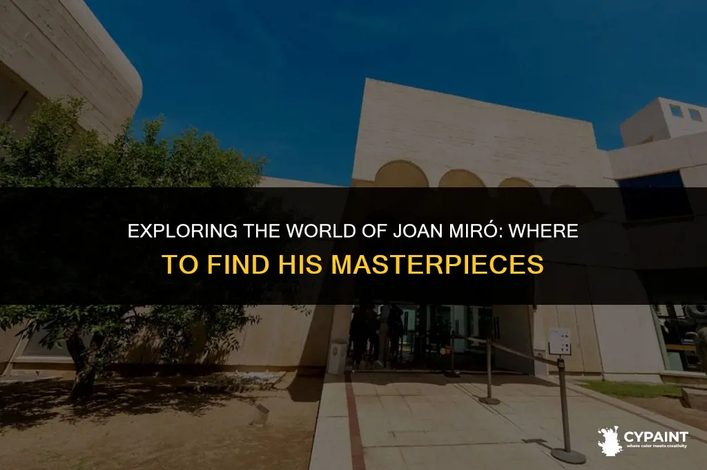 where can you find joan miro