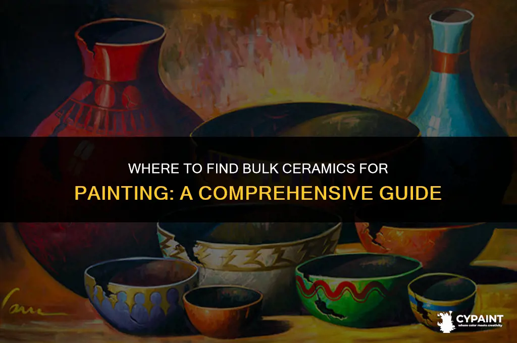 where can you order bulk ceramics for painting