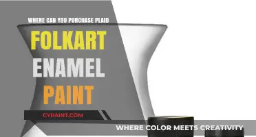 Where to Buy Plaid FolkArt Enamel Paint: A Comprehensive Guide