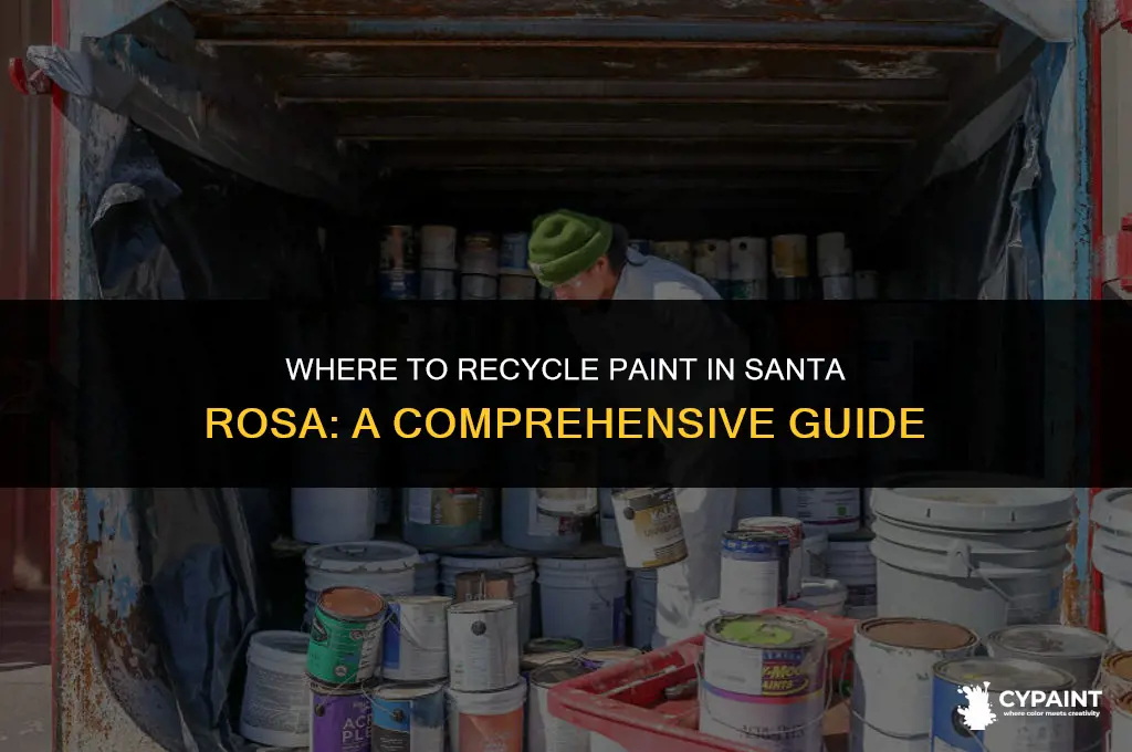 where can you recycle paint in santa rosa