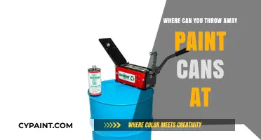 Where to Dispose of Paint Cans: A Comprehensive Guide