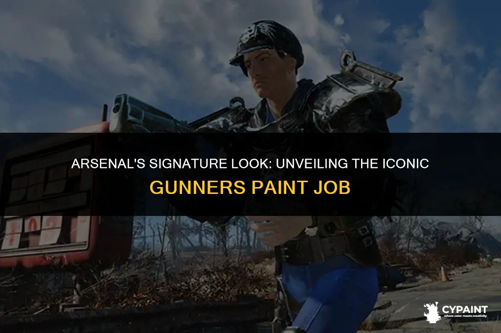 where can youn find the gunners paint job