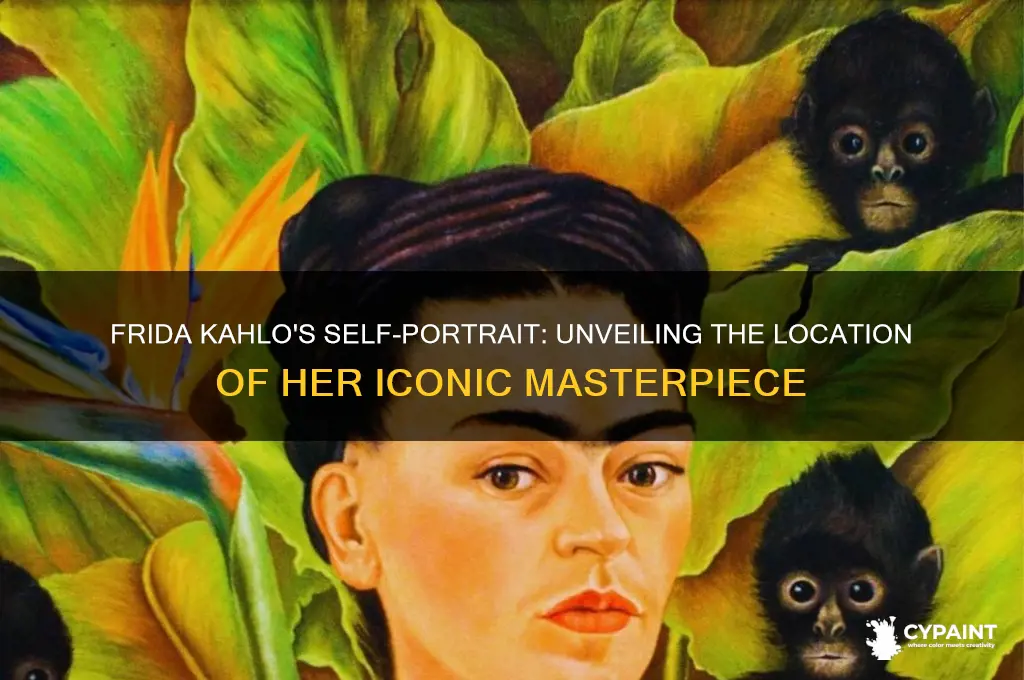 where did frida kahlo paint her self portrait