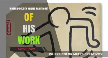 Keith Haring's Creative Hub: Unveiling His Primary Painting Locations