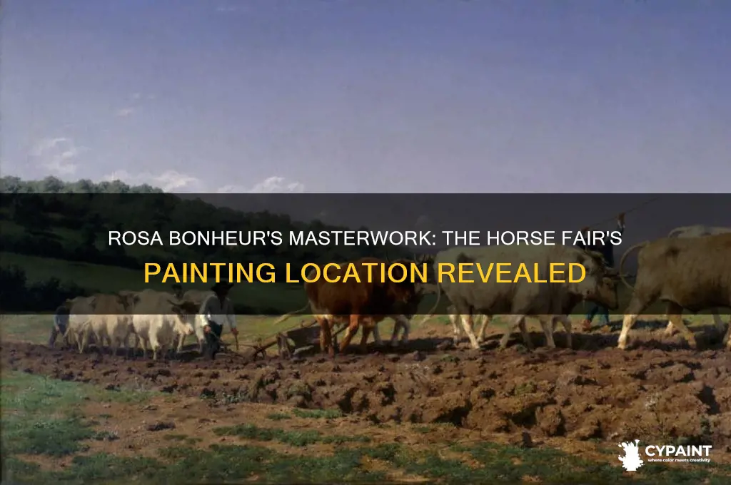 where did rosa benheur paint the horse fair