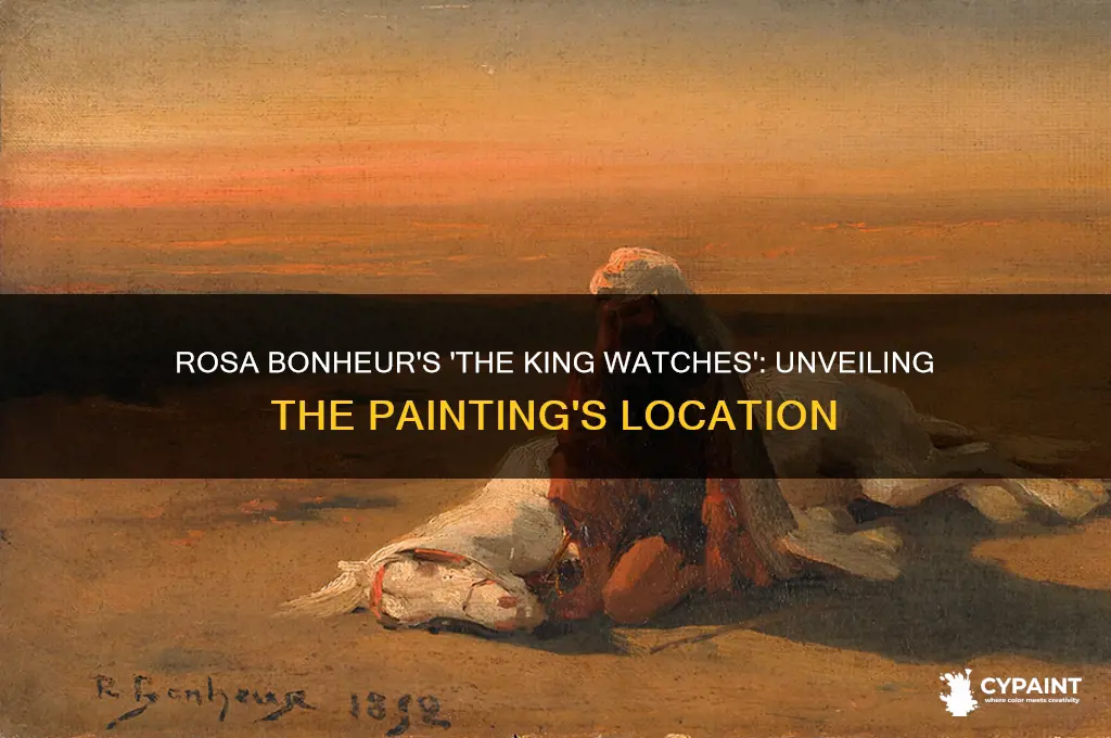 where did rosa bonheur paint the king watches