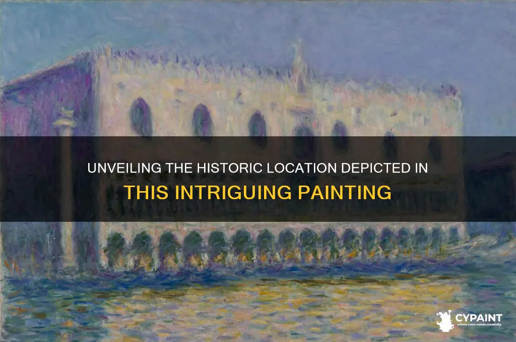 where did the events shown in this painting occur