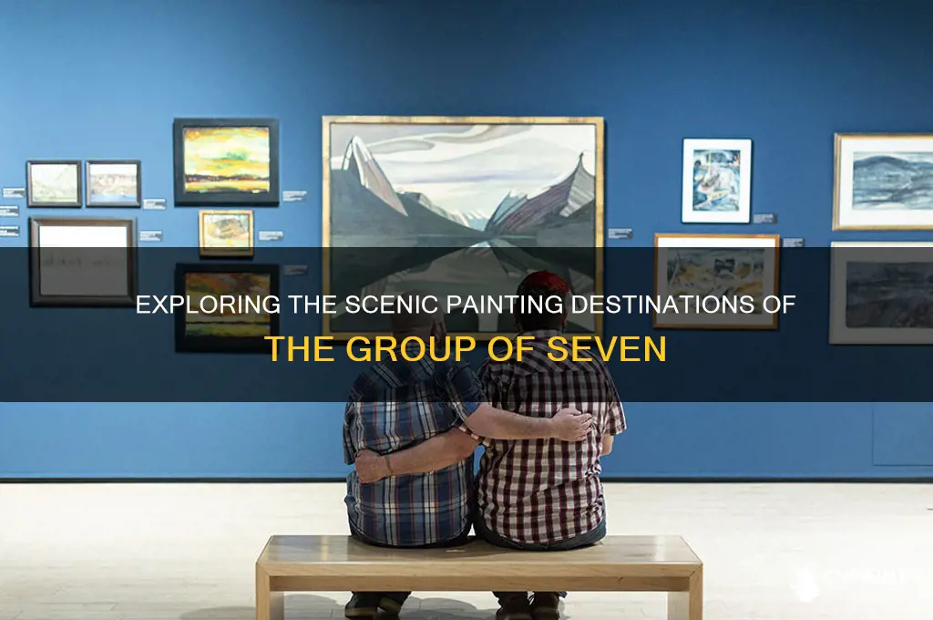 where did the group of seven go to paint