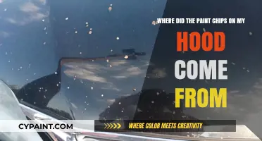 Unraveling the Mystery: Where Did the Paint Chips on My Hood Come From?