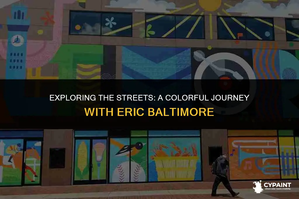 where did they go painting the town with eric baltimore