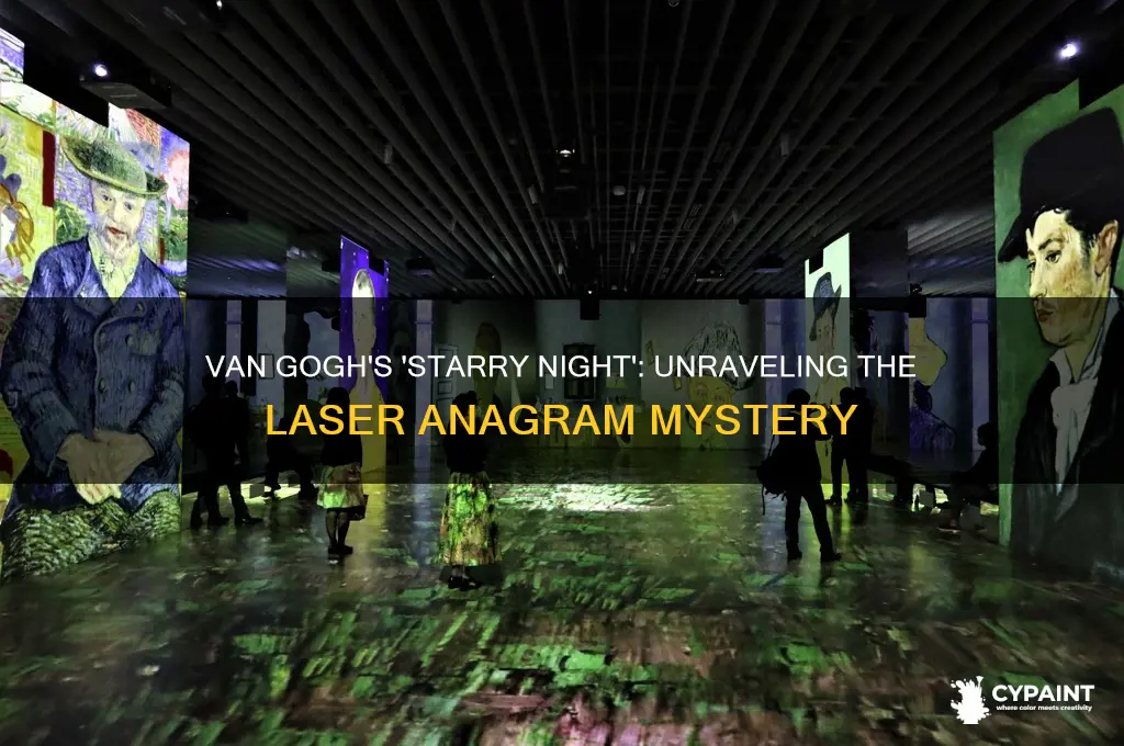 where did van gogh paint anagram of laser