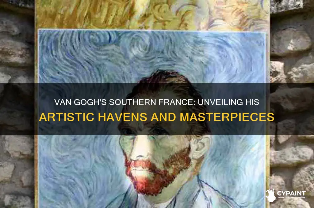 where did van gogh paint in southern france