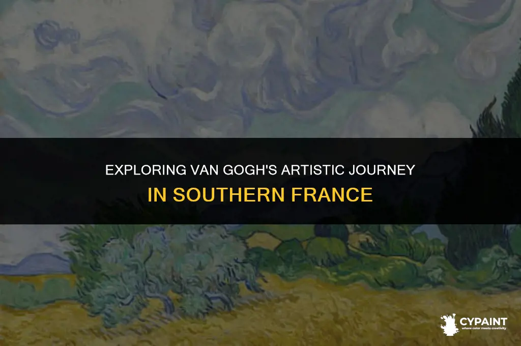 where did van gogh paint in the south of france