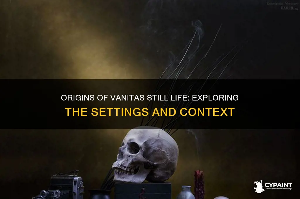 where did vanitas still life paintings take place