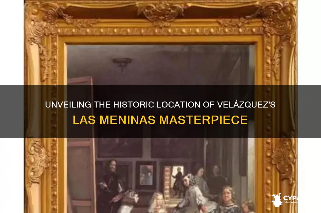 where did velazquez painting of las meninas hang