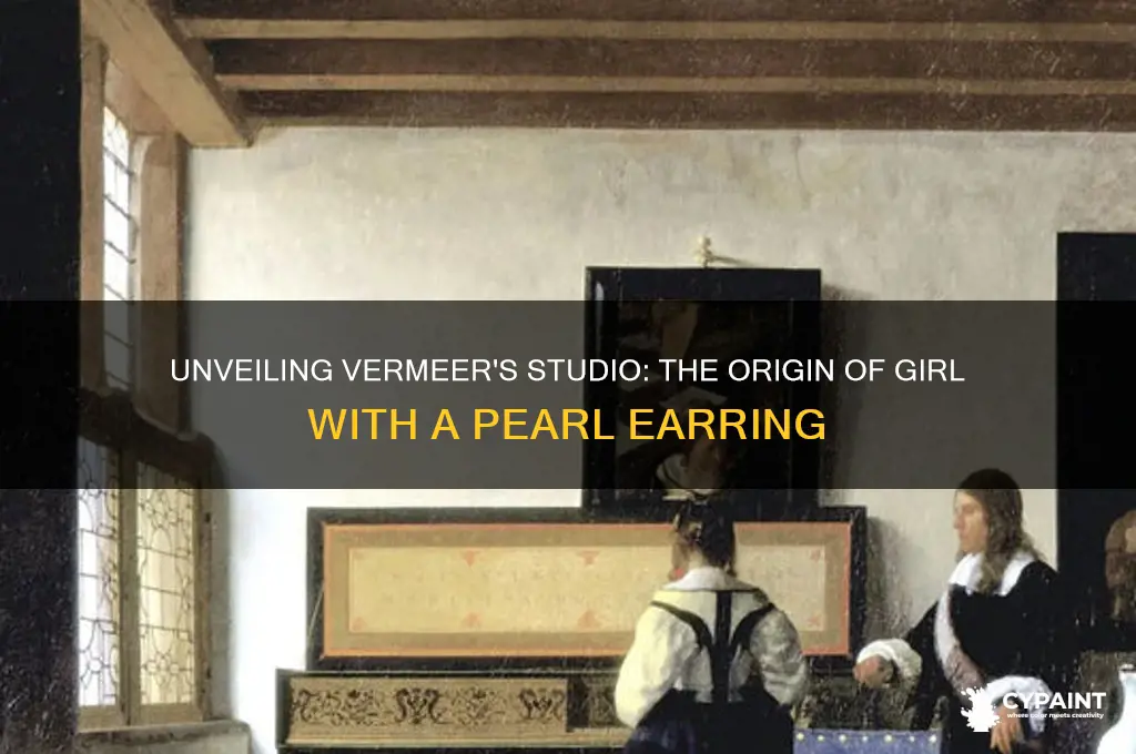 where did vermeer paint girl with a pearl earring