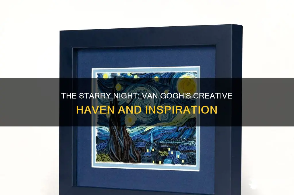 where did vincent van gogh paint the starry night