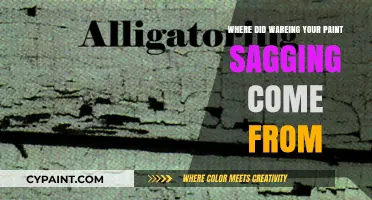 The Surprising Origins of Paint Sagging: A Historical Perspective